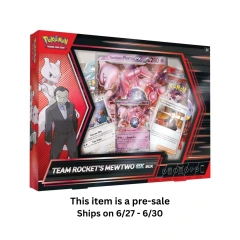 Pokemon TCG Team Rocket's Mewtwo ex Box